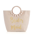 Mia "Bridesmaid" Bridal Tote, Blush - FINAL SALE ONLY
