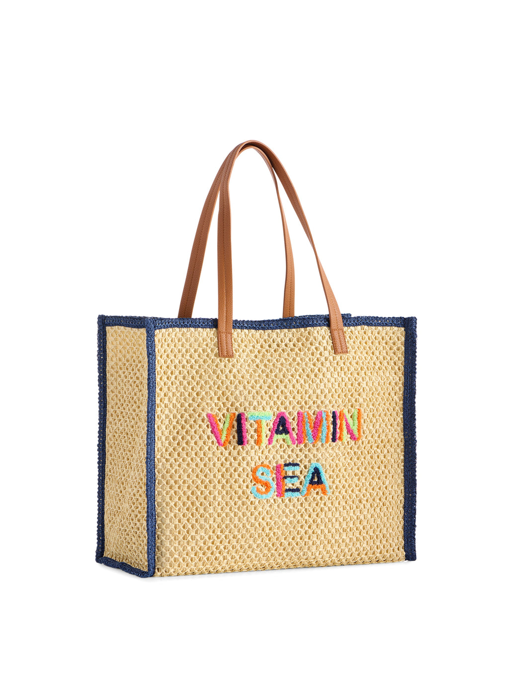 "Vitamin Sea" Tote, Natural