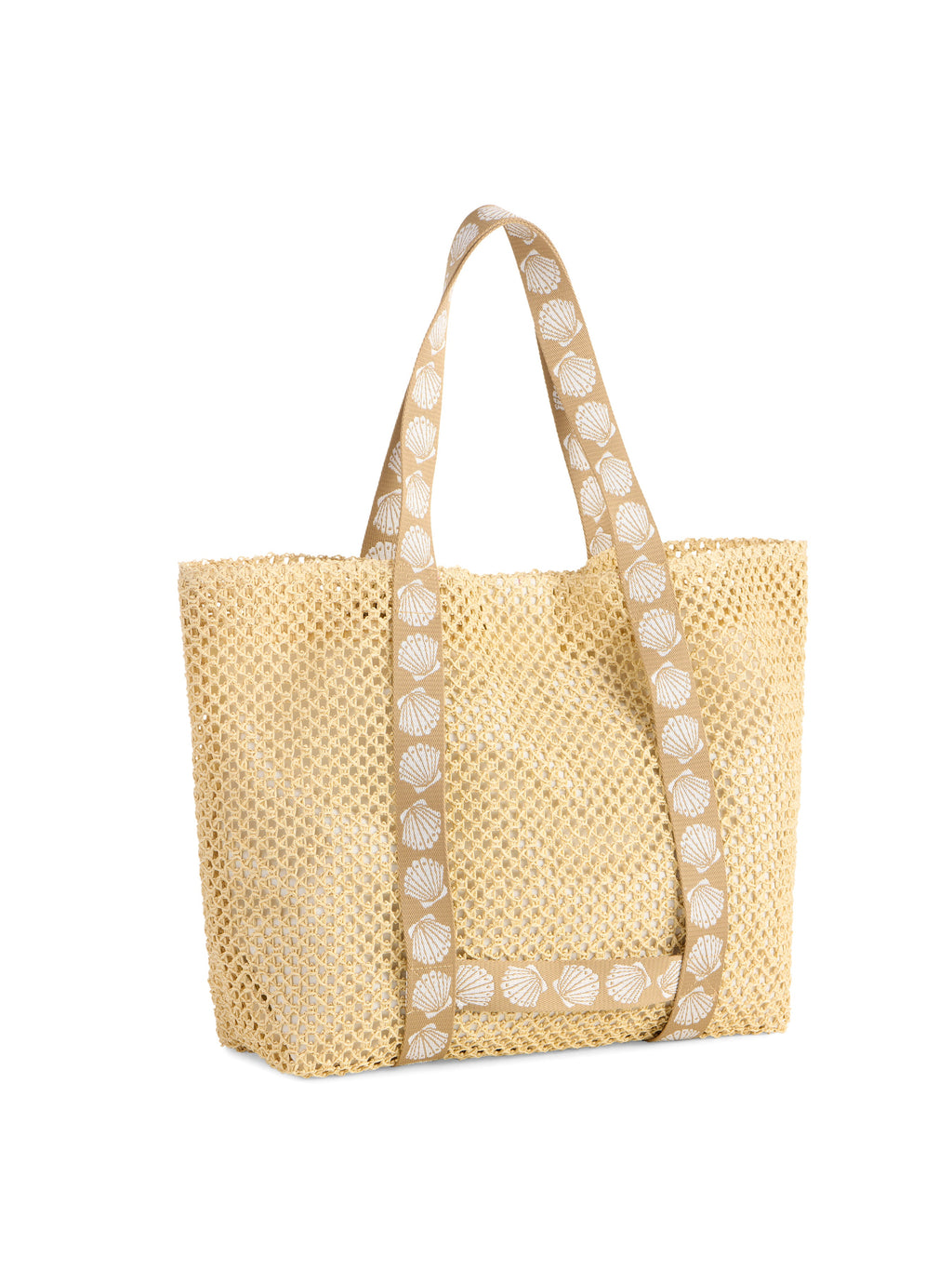 Shelly Tote and Hat Set, Tan