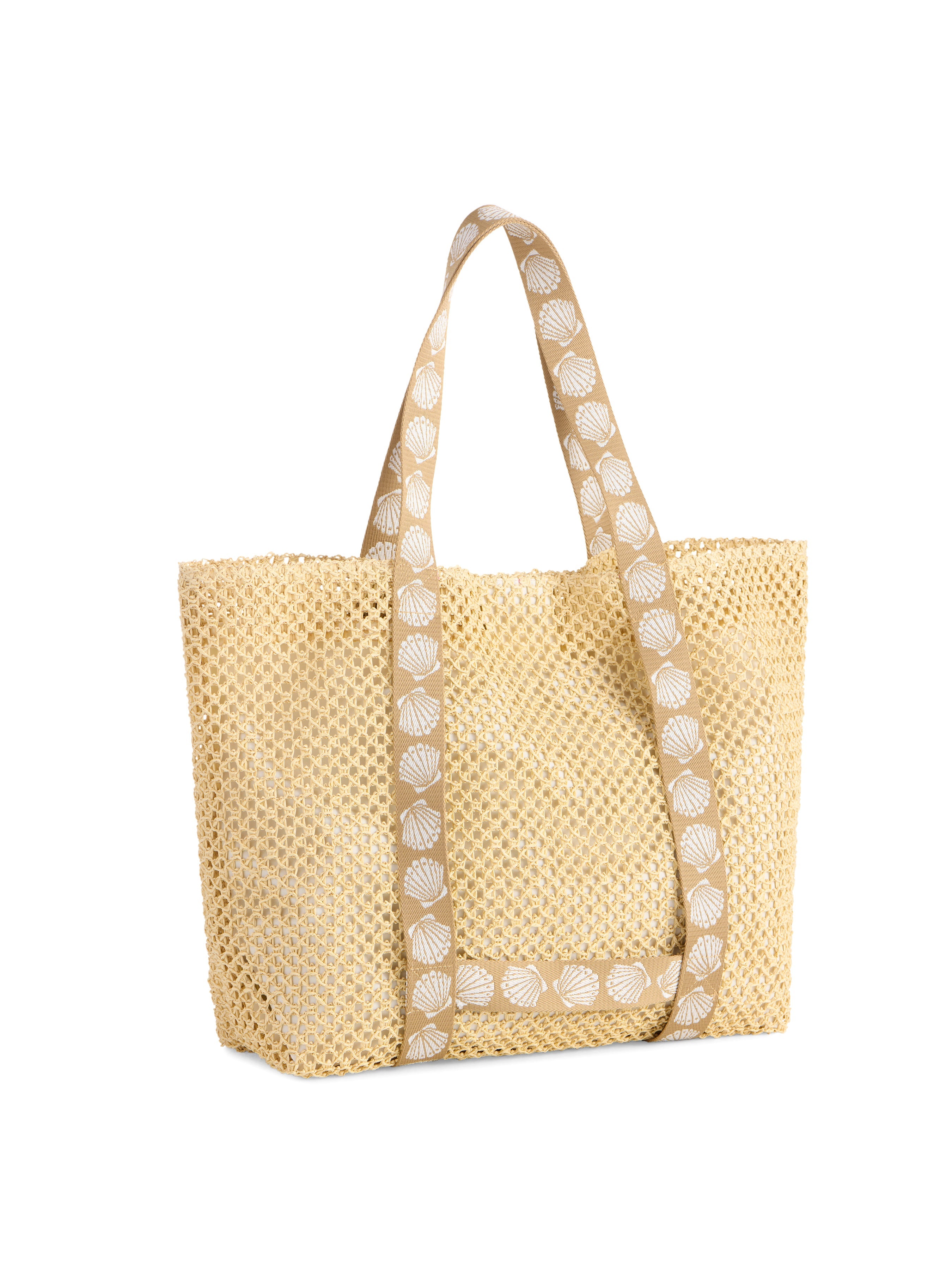 Shelly Tote and Hat Set, Tan