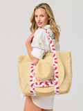 Claudia Tote and Hat Set, Red