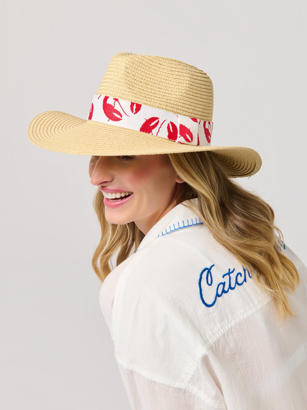 Claudia Tote and Hat Set, Red