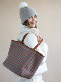 Vale Plaid Tote, Multi - FINAL SALE ONLY
