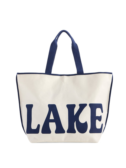 "Lake" Tote, Ivory