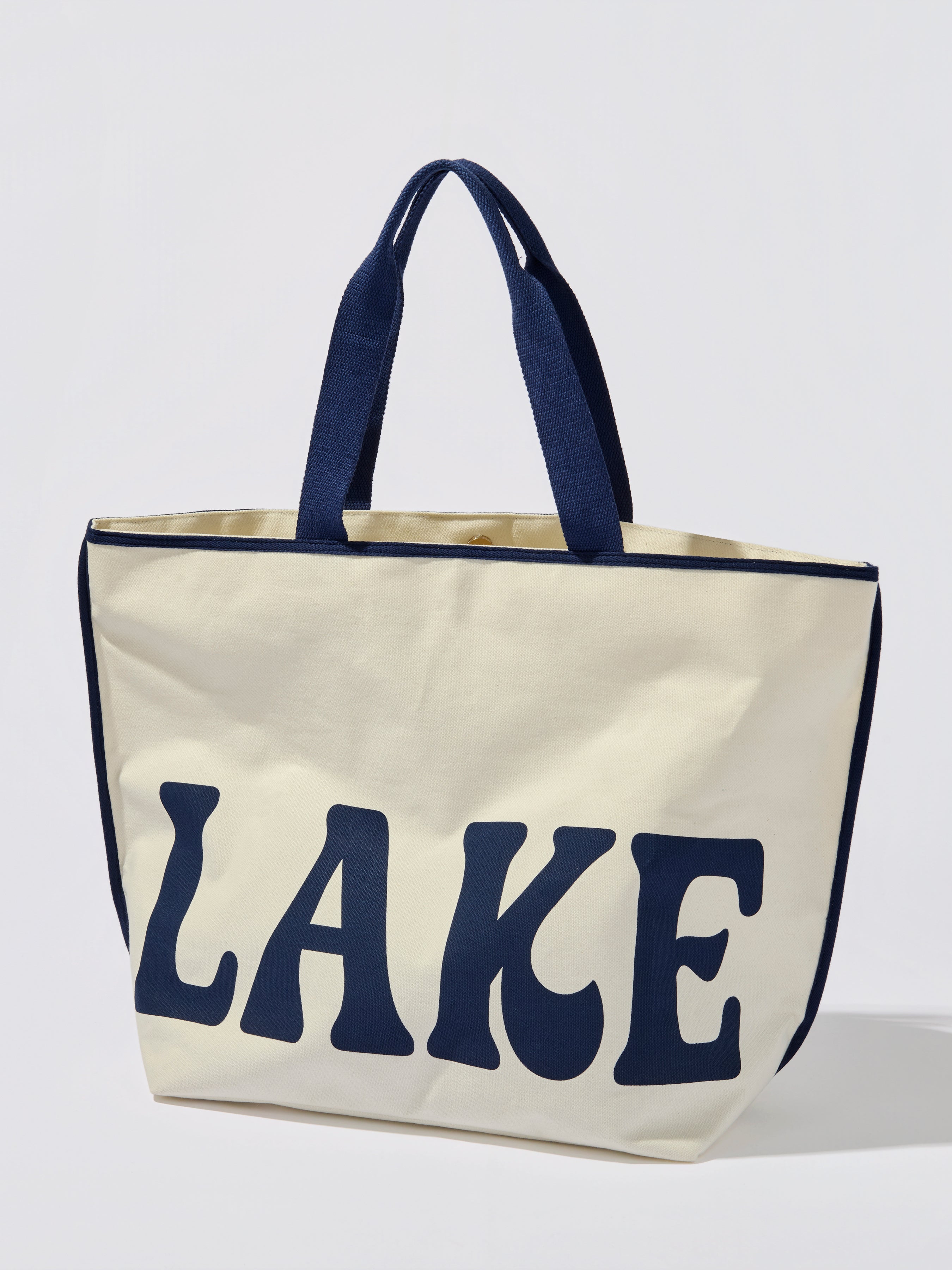"Lake" Tote, Ivory